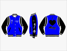 Load image into Gallery viewer, I 🖤 MONEY VARSITY JACKET
